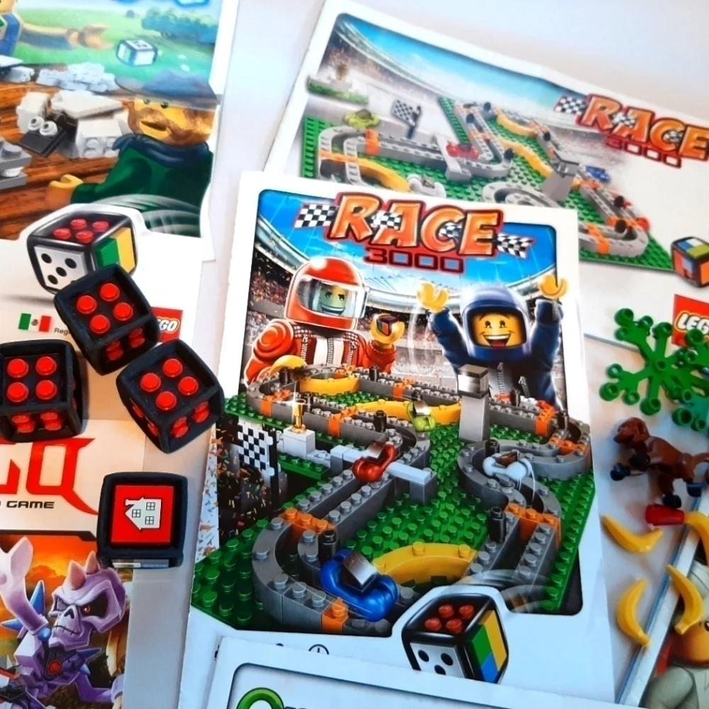 Lego Game Lot Pieces Dice Instruction Manual Replacement Booklets
